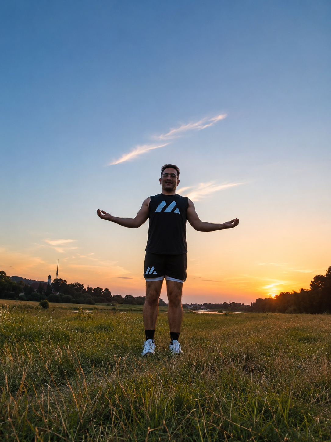 Sport in Dresden Elbe summer